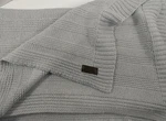 14TH & Pine Knit Throw Blanket Gray Size: 50X62 Inches. Fixed Price $28.00.