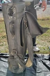 Wilson Grey Golf Bag With Four Pockets And Zippered Cover. Fixed Price $21.93.