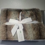 Dreamnine Premium Luxury Fuzzy Animal Skin Faux Fur Throw Blanket 50" 60", Rev. Fixed Price $55.00.
