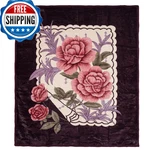 Lavish Home Rose Oversized Weighted Throw Blanket 7.5LB 91X74 Mink-style. Fixed Price $94.94.