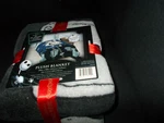 Disney Nightmare Before Christmas Santa Jack Plush Blanket Large 60" X 90" New. Fixed Price $43.82.