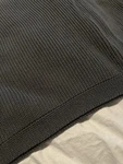 Bella Notte Knit Baby Blanket, Graphite. Fixed Price $75.00.