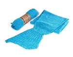 Mermaid Tail Blanket Soft Hand Knitted Crochet Sleeping Bag Throw For Adults. Fixed Price $24.99.