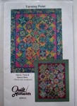 Turning Point 4-PATCH Kaleidoscopes Quilt Pattern *A8. Fixed Price $8.99.