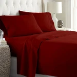 Superior Bedding Collection Egyptian Cotton Us Sizes Select Item & Tc Burgundy. Fixed Price $97.46.