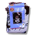 Vintage 1999 Looney Tunes Taz Tornado Tasmanian Devil Tapestry Throw Blanket New. Fixed Price $40.00.