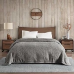 Woolrich Burlington Twin Berber Blanket - Grey. Fixed Price $20.29.