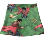 Vintage 2001 Harry Potter Fleece Quidditch Lap Throw Blanket 58 X 44 Warner Bro. Fixed Price $15.00.