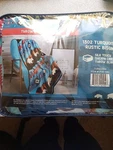 Turquoise Rustic Bison Buffalo Sherpa Plush Throw Blanket Blue Aztec Nu Trendz. Fixed Price $29.76.