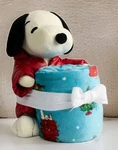 Peanuts Snoopy Buddy & Throw Blanket Set The Big One Kids 13" Plush Red Jacket. Fixed Price $34.00.