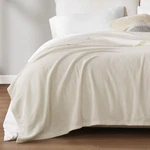 True North Queen Luxury Cozy Microfleece Blanket Grid Pattern Reversible Soft &. Fixed Price $33.27.