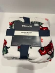 Broyhill Velvet Plush Throw 4 2 X5 New Christmas Car Tree. Fixed Price $9.99.