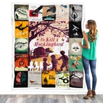 To Kill Mockingbird Blanket, Harper For Fan Fleece, Sherpa. Fixed Price $59.95.