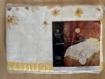 New Vintage Fieldcrest Twin Blanket French Daisy Yellow 72X90 Sealed Made Usa. Fixed Price $22.00.