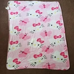 Sanrio Hello Kitty Pink Butterfly Thin Fleece Blanket 50 X 40 Northwest Company. Fixed Price $14.95.