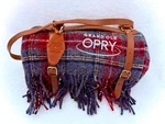 Rare Pendleton "grand Ole Opry" Nwt Motor Robe Wool Blanket W/leather Carrier. Fixed Price $145.00.