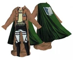 Adult Comfy Throws - Attack On Titan Survey Corps Man Cozy Blanket New Anime. Fixed Price $29.95.