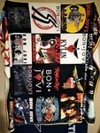 Bon Jovi Greatest Hits Fleece Throw - 50"X60" Clean. Fixed Price $25.00.