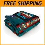 Aztec Blanket Fleece, Reversible Southwest Throw=. Fixed Price $47.88.