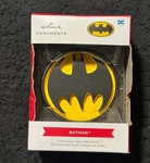 Hallmark Ornament - Batman Shield Light Signal Symbol Damaged Box. Fixed Price $9.99.