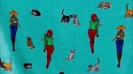 Kringle Express 60" 80" Glamorous Holiday Throw Cats. Fixed Price $39.99.