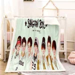 Beautiful Boy's Pure Friendship 3D Warm Plush Fleece Blanket Picnic Sofa Couch. Fixed Price $63.43.