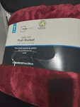 Mainstays Super Soft Textured Plush Blanket 66 X90 Twin Size. Fixed Price $22.75.