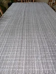 Crate & Barrel Bed Throw Dive Grey Woven Fringe Soft 80 X 40% Wool. Fixed Price $28.99.