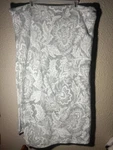 New Vera Bradley Eden Paisley Neutral Gray Soft Plush Throw "80X50" Cozy Blanket. Fixed Price $26.87.