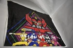 Mighty Morphin Power Rangers Blanket Throw 36X58 Silk Touch Kids Megazord. Fixed Price $28.99.