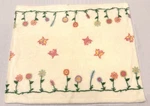 Vintage Denali Home Collection Whimsical Floral Fleece Sherpa Baby Blanket Usa. Fixed Price $69.99.