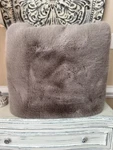 Pottery Barn Faux Fur Mink Throw Dove 60 X80 Nwot Spot Read. Fixed Price $174.89.