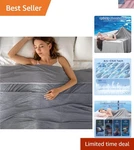 Double-sided King Cooling Blanket 90X108 For Night Sweats Sleep Solution. Fixed Price $48.50.