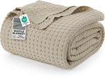 Utopia Bedding Khaki 100% Cotton Waffle Blanket 300 Gsm - Queen,. Fixed Price $54.99.