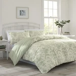 Laura Ashley Home - King Duvet Cover Set, Reversible Cotton Bedding With Matc.... Fixed Price $82.94.