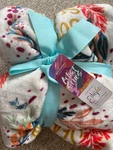 Berkshire Artists Series Etta Vee White Decorative Fleece Throw Blanket 50 X 70. Fixed Price $59.99.