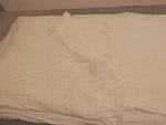 Terra Pais - Textured Throw Blanket Natural Off White 50 In. 90. Fixed Price $38.99.