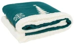 Safavieh Holiday Green 50" X 60" Decorative Cedar Sherpa Throw HOL2005B-5060. Fixed Price $63.00.
