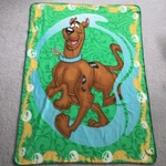 Vintage Scooby Doo Fleece Throw Blanket 44X60 Hanna -barbera Cartoon. Fixed Price $29.95.