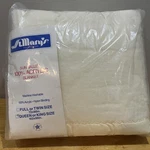 Vtg St. Marys Acrylic Blanket Queen/king Satin Trim 102X90 Rare Cream Color Nos. Fixed Price $53.99.
