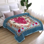 Jyk Korean Mink Fleece Flannel Blanket Queen Size 75" X 87", Pounds - 2 Ply.... Fixed Price $93.98.