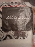 Eddie Bauer Ultra-plush Collection Mountain Vilg. Throw Blanket Sherpa Fleece. Fixed Price $24.95.