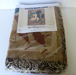 Walt Disney World Parks Mickey Mouse 50"X60" Tapestry Woven Throw. Fixed Price $19.99.