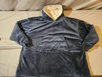 The Comfy Original Oversized Microfiber & Sherpa Wearable Blanket (royal) Blue. Fixed Price $15.99.