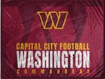 Logo Brands Nfl Super Plush Blanket, 60INX90IN, Washington Commanders. Fixed Price $40.50.