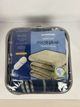 Nib Biddeford Electric Heated Micro Plush Throw Blanket Auto Shutoff 48X56. Fixed Price $32.00.