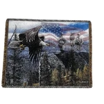 Simply Home Freedom Fly Troops Bird Afghan Throw Blanket 52" X 68" Brand New. Fixed Price $50.00.