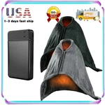 Electric Poncho Shawl Wrap For Home Office Use With 20000MAH Power Battery. Fixed Price $52.88.