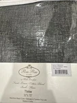 Pom At Home Linen Cotton & Fleece Humboldt Throw Blanket Charcoal Gray New. Fixed Price $150.00.