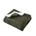 Eddie Bauer H19110 Reversible Pine Plaid Throw Green 50 X 60. Fixed Price $35.99.